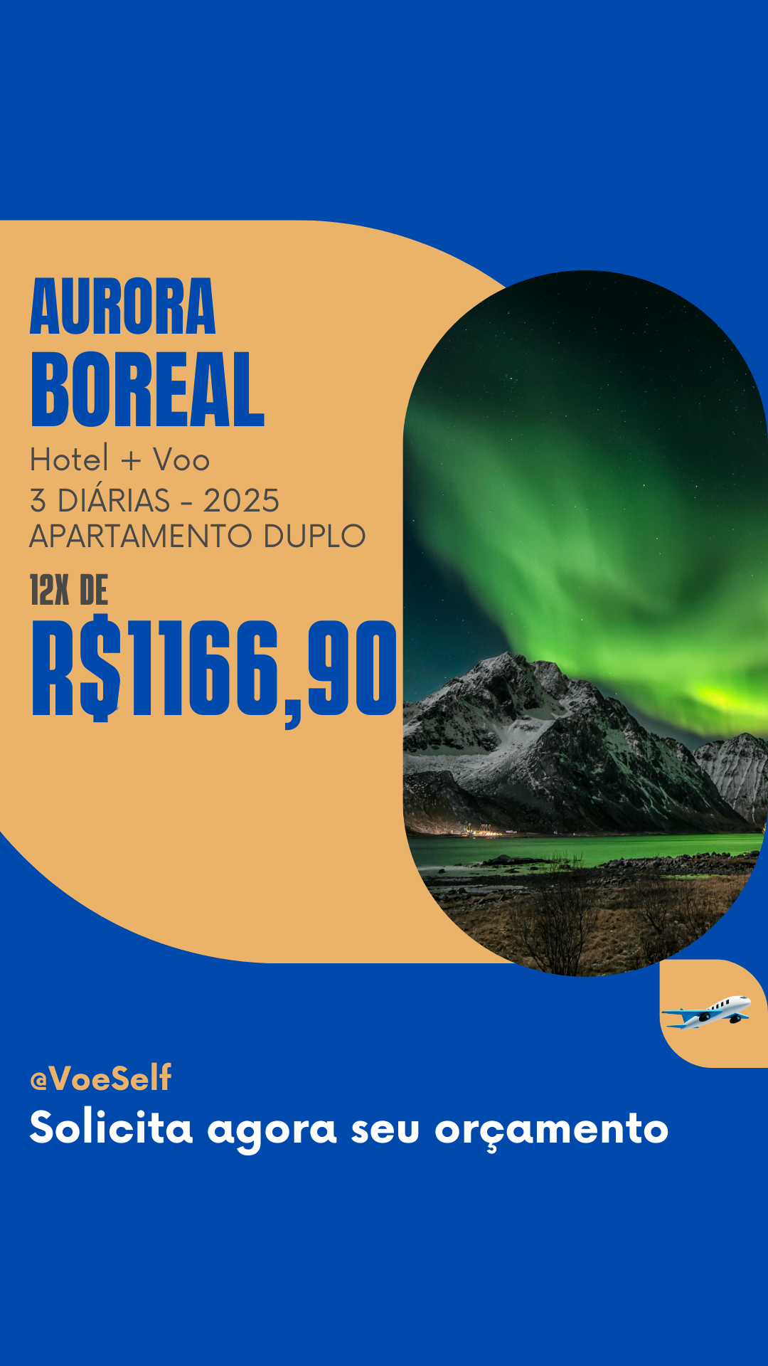 12x R$174 Total à vista R$ 2.088 Saída de Maceió em 05062025. Valor por pessoa em apto duplo. Bagagem despachada e taxas do aéreo incluídas. Consulte condições e outras datas de saídas. (1)