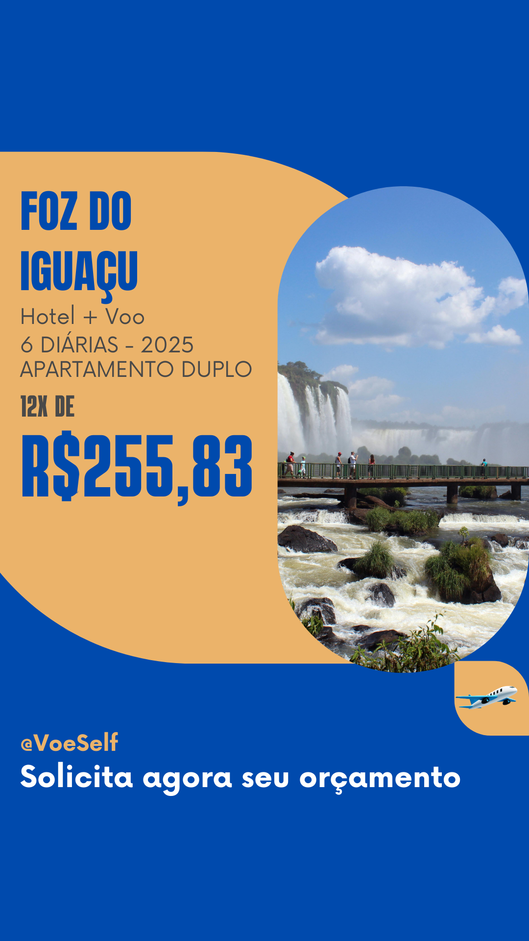12x R$174 Total à vista R$ 2.088 Saída de Maceió em 05062025. Valor por pessoa em apto duplo. Bagagem despachada e taxas do aéreo incluídas. Consulte condições e outras datas de saídas.-4
